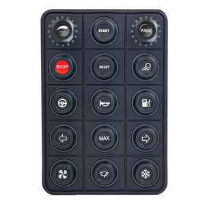 Link ECU - Link CAN Keypad 15 Button + 2 Rotary Encoders