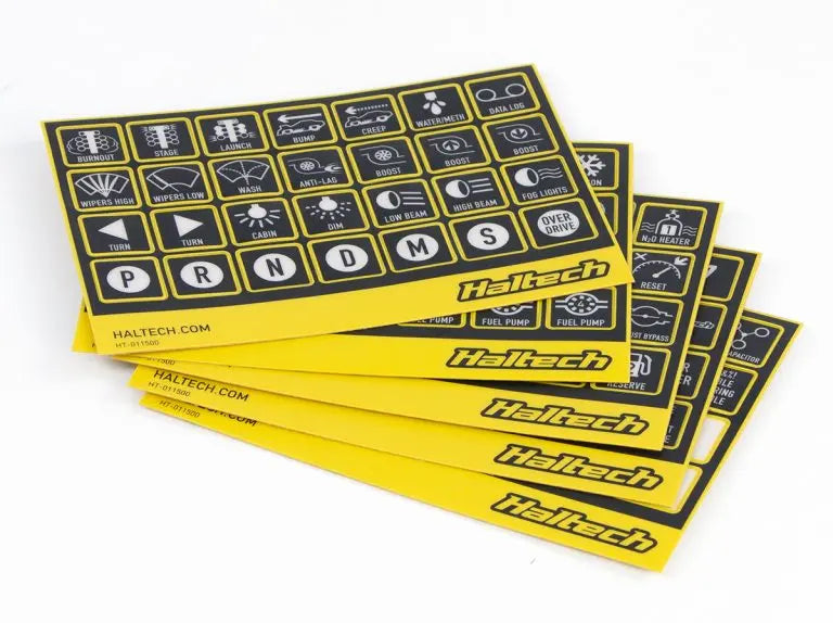 Haltech CAN Keypad Label Set – AirFlex Australia