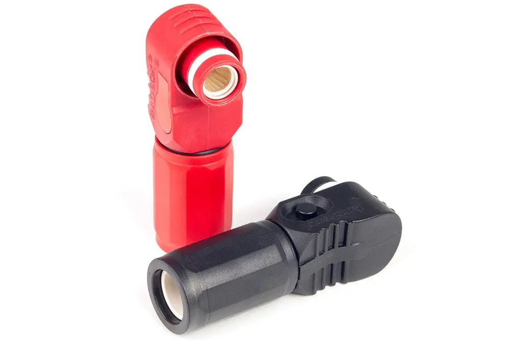 Haltech SurLok Connector Set - 200A (Black + Red)